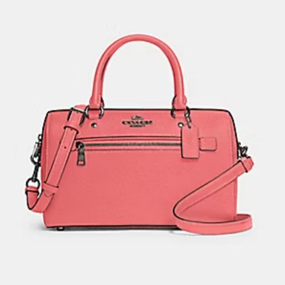 Coach Pink Satchel Bag